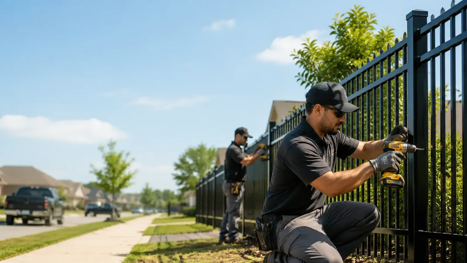 Metal Fence Installation in Altus Afb, OK
